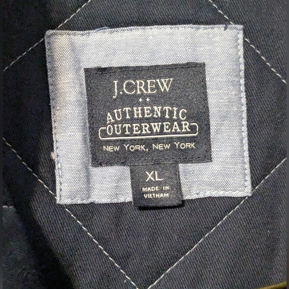 J. Crew Men's Light Blue Quilted Vest - Picture 3 of 4